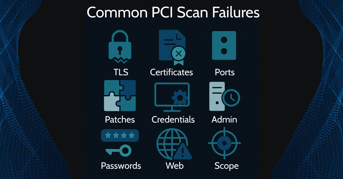 Common Reasons for PCI ASV Scan Failures & How to Resolve Them