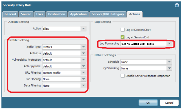 Palo Alto Syslog Step5