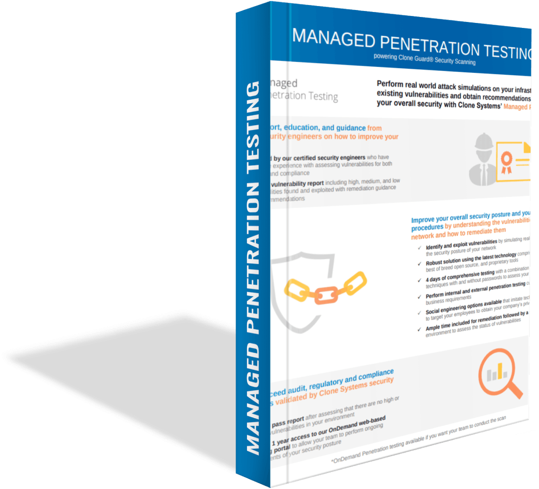 Clone Systems Managed PenTest Product Sheet